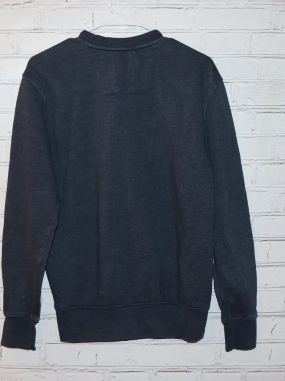 🔵 MTA Sport Heather Blue Crewneck Sweater · Men’s S A